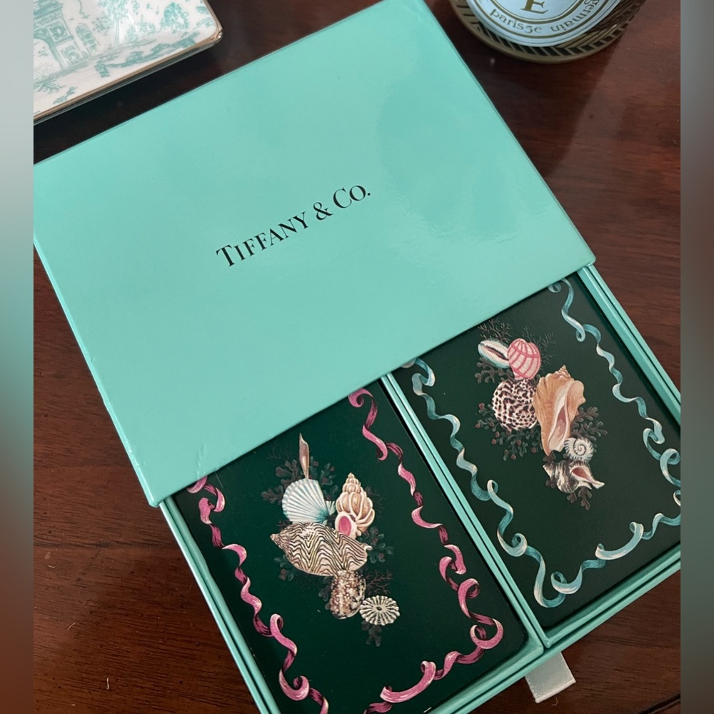 Tiffany & Co. vintage seashell 🐚 face cards